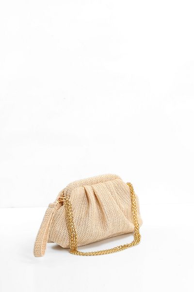 byFOX Fashion Geantă de umăr Scholarship împletită din paie Lățime: 30 cm Lungime: 18 cm Lățime: 7 cm