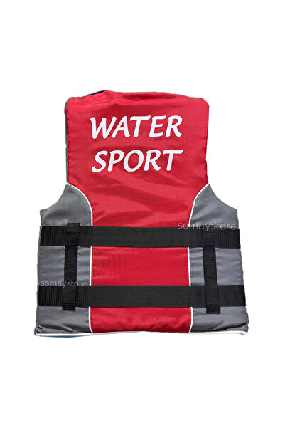 Somay Store Water Sport Holdman Yüzme Yardımcısı Can Yeleği Kırmızı Xxl Beden 100n 85 Kg