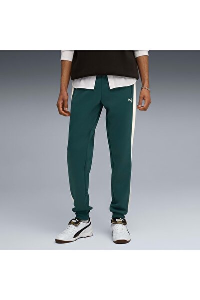 Puma T7 Always On Track Pants 629588-75 Erkek Eşofman Altı YEŞİL