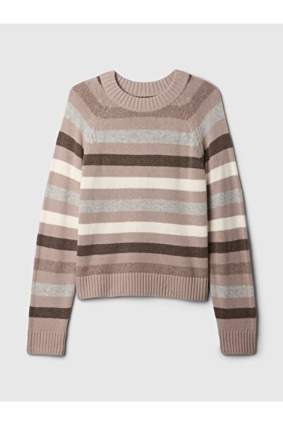 GAP Kadın Kahverengi CashSoft Kazak