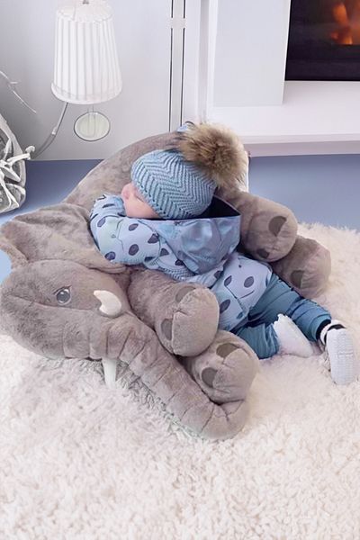Canestar - Special Sleeping Companion for Lovers Soft Cute Plush Elephant - Sleeping Companion Elephant