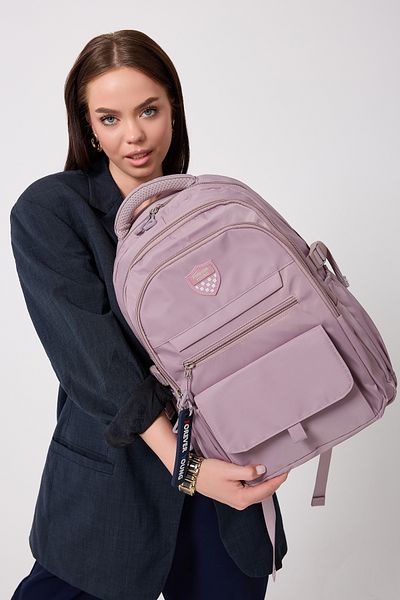 Forever Young Satin Fabric Waterproof Quality Backpack
