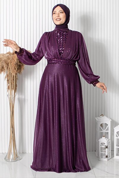 Fahima Rochie de seara Eda Prune FHM872