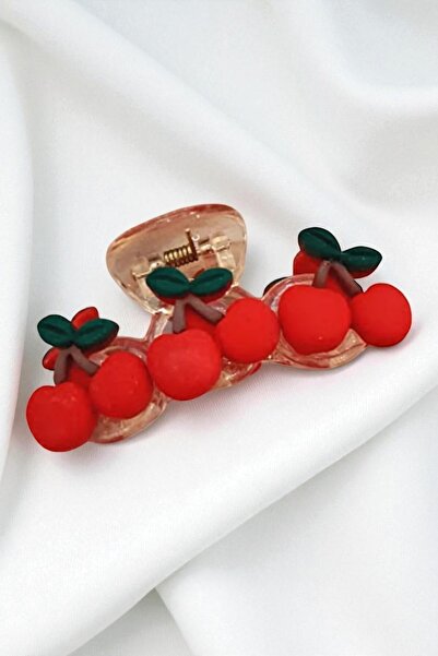 PETEK AKSESUAR Διαφανής αγκράφα κερασιού 6 εκ.