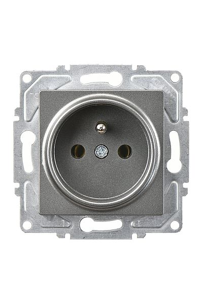 Günsan Eqona Smoked Ups Socket Mechanism