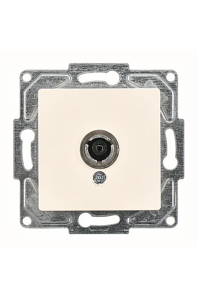 Günsan Eqona Cream TV Socket (PASS-TOP) Mechanism