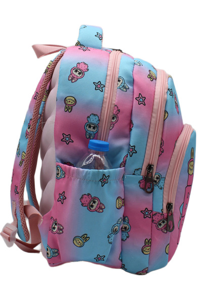ÇantaExpress Karakter Desenli Ilk Okul Çantası 3'lü Takım Kız Çocuk Ilkokul Çantası
