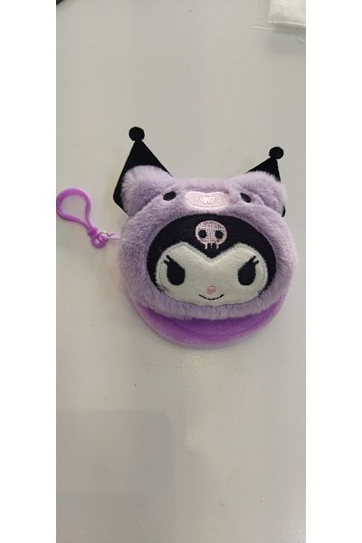 ELAS HOME Kuromili Wallet Plush Zippered Chubby
