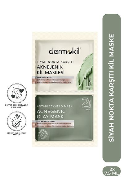 Dermokil Anti-Blackhead Clay Mask 2* 7.5 ml