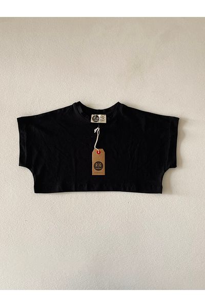 rg kidsstore Κορίτσι - 100% Βαμβάκι Απλό Βαμβακερό Crop Top