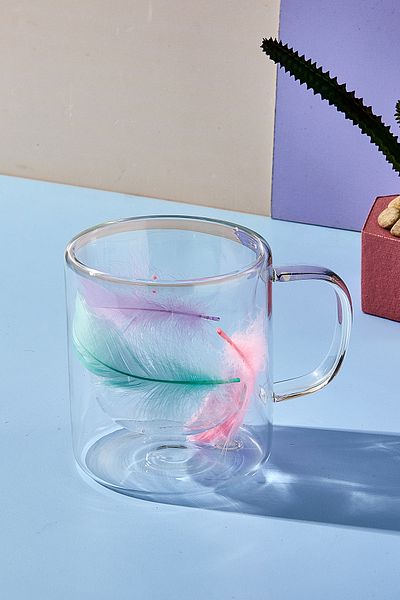 Perotti Double Feather Double Wall Mug 300 ml