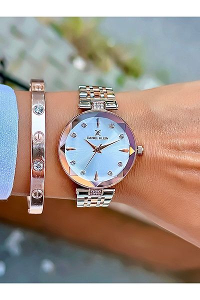Daniel Klein New Season Stylish Design Steel Cord Women's Wrist Watch