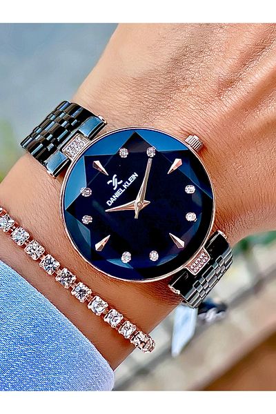 Daniel Klein New Season Stylish Design Steel Cord Women's Wrist Watch