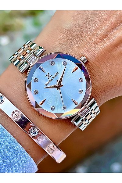 Daniel Klein New Season Stylish Design Steel Cord Women's Wrist Watch