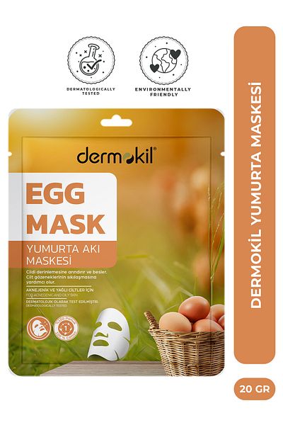 Dermokil Egg Mask Egg Mask 20 Gr