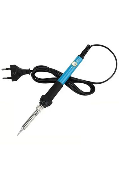 Choice US ES01-EU New Electric Soldering Iron 60W Adjustable Temperature Replaceable Soldering Iron Head So