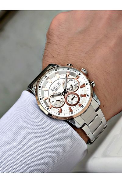 Ferrucci Funciton Multi Function 3 Atm Waterproof Men's Wristwatch