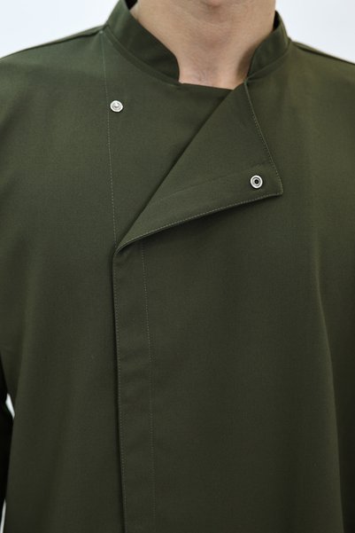 Das Uniform سترة الشيف بأكمام طويلة، ملابس الطبخ، زي الشيف