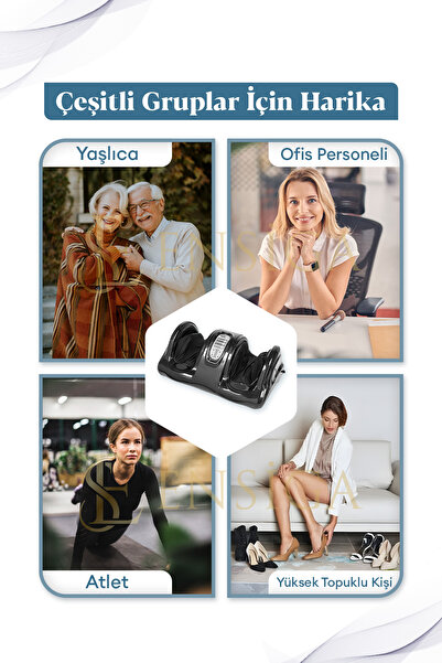 Mega Plus Bacak Ayak Kol Derin Yoğurma Hava Sıkıştırmalı Ovmalı Masaj Ayak Masajı