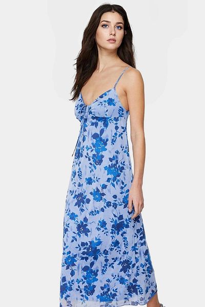 PayBuy Maxi Dress Floral Pattern Knitted Fabric Comfortable Casual Summer Style Carefully Selected Trend Design