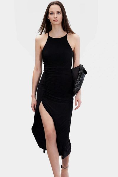 PayBuy Stylish Halter Neck Maxi Dress 96% Polyester Flexible Fabric Day and Night Distinctive Material Carefully Selected