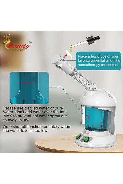 beauty links 2 in 1 Personal Facial and Hair Steamer
