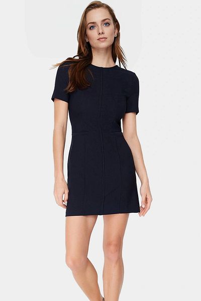 PayBuy Stylish Mini Dress Bodycon Fit Crew Neck Polyester Summer Casual Perfect Fit