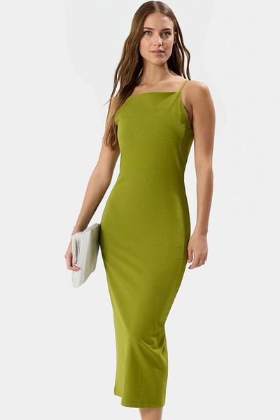 PayBuy Maxi Knitted Dress Halter Neckline Bodycon Summer Casual Quality Craftsmanship Trend Design Comfortable Cut