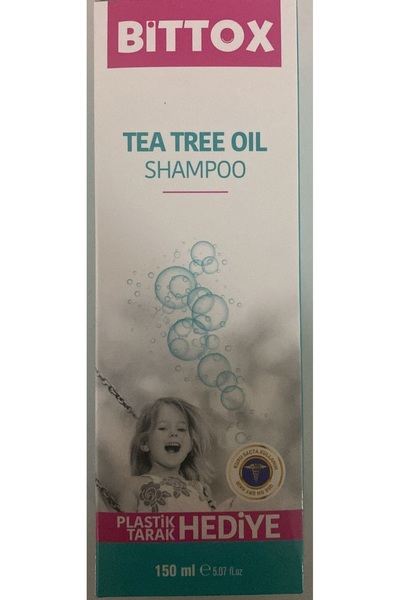 Bittox Saç Biti Ve Sirke Şampuanı 150 ml Büyük Boy Hem Çocuklar Hem Yetişkinler Için