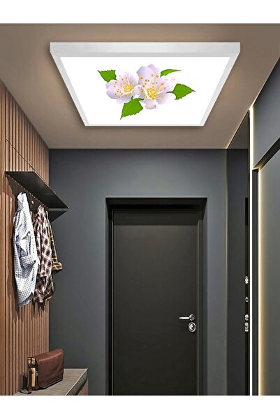 Gökyüzü Panel Koridor Avize-60x60-54w-led-armatür-koridor-aydınlatma-desenli-panel-koridor-led-lamba-ışık Tavan