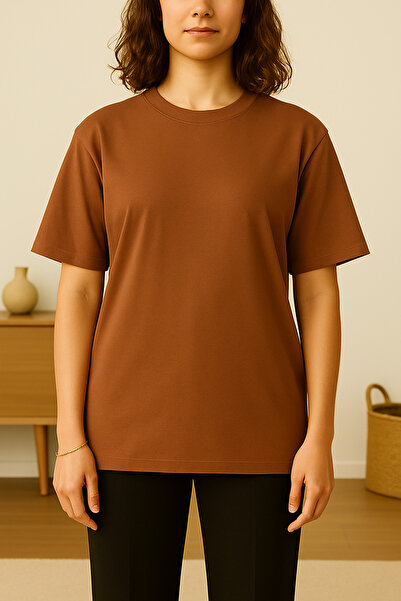 Kadın Basic Oversize  T-Shirt