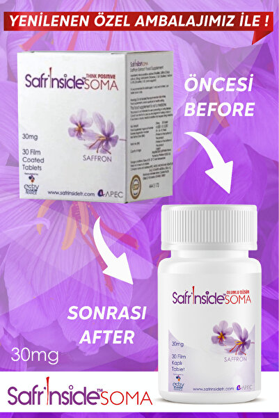 Safrinside Soma Safr'inside Soma Safran Ekstresi Matriks Kaplama Sargol Kalitesi