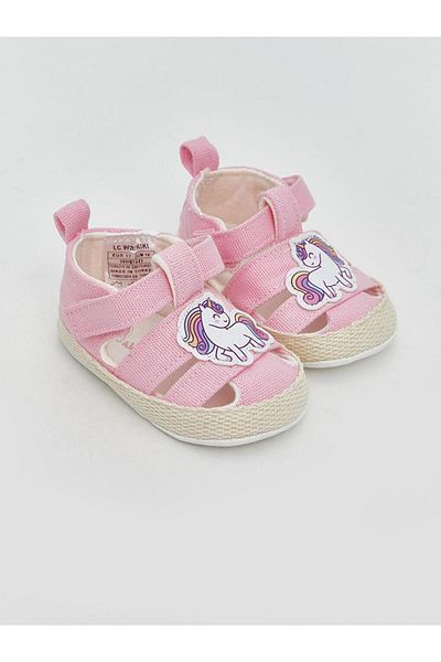 LC Waikiki Lcw Steps Velcro Baby Girl Sandals