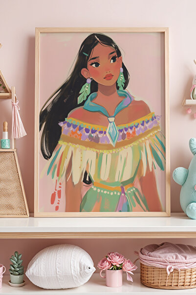 HİGUERA Θέμα Princess - Κοριτσίστικο Δωμάτιο με Φόρεμα Geneleksel Πίνακας τοί...