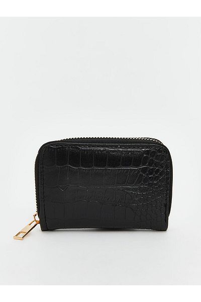 LC Waikiki Lcw Eco Leather Look Crocodile Patterned Women's Wallet (S5)
