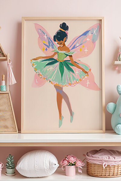 HİGUERA Θέμα Princess - Fairy Tale Fairy Girl Κοριτσίστικο Δωμάτιο Παιδικό Ξύ...