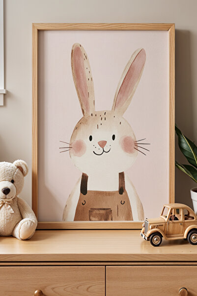 HİGUERA Χαριτωμένο κινούμενα σχέδια αγόρι κουνέλι Παιδικό δωμάτιο και βρεφικό...