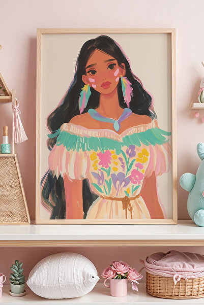 HİGUERA Θέμα Princess - Παίνεται τοίχου σε παστέλ τόνους με λουλουδάτο μοτίβο...