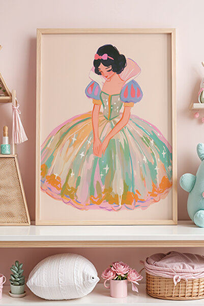 HİGUERA Θέμα Princess - Fairy Tale Princess Παιδικό Δωμάτιο Κοριτσιού Ξύλινο ...