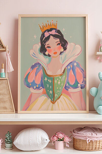 HİGUERA Θέμα Princess - Fairy Tales Land Princess Girl's Room Πίνακας τοίχου ...