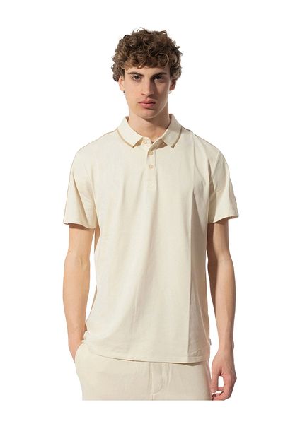 Guess Ανδρικό μπλουζάκι Ss Quattro G Tape Polo M4yp40kars0-g1v7