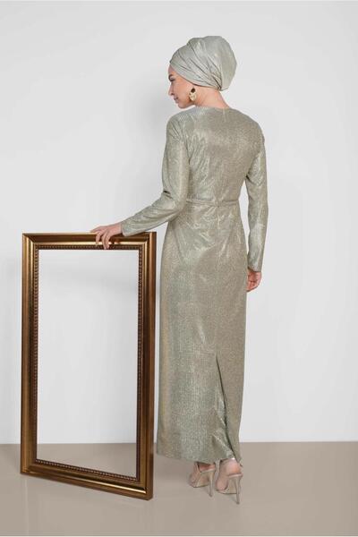 Alvina Simple Belt Dress 4101