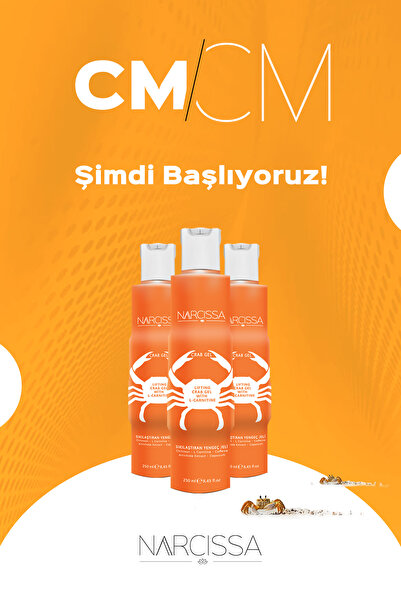 Narcissa 2 Adet - Sıkılaştırıcı Yengeç Jeli, Selülit Ve Çatlak Giderici Jel 250ml