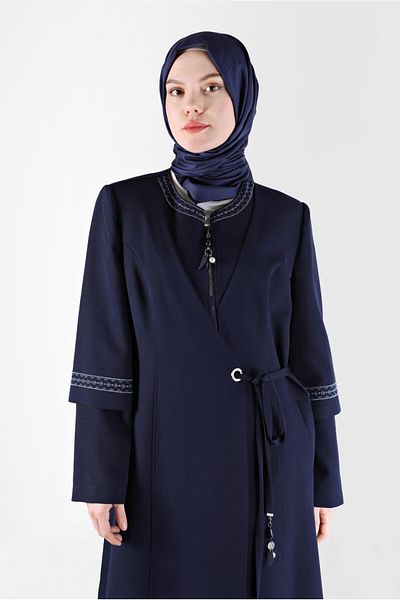 Alvina Κέντημα Λεπτομερής Περιτύλιξη Κλείσιμο Πέπλο 10488