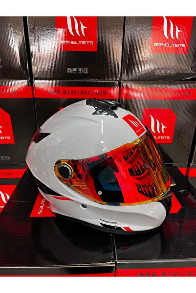 MT Helmets Helmets Targo S Nardo Gri Kask(ŞEFFAF VİZÖR)