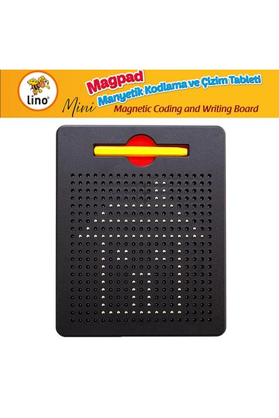 Lino تابلت Magpad Mini المغناطيسي للترميز والرسم (يتضمن بطاقات القالب)