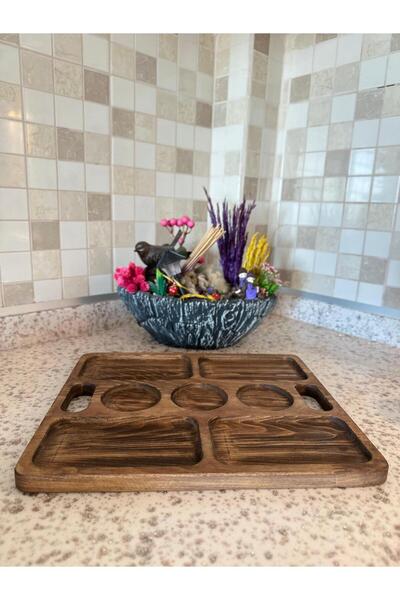 SAMMWOOD NATURAL Wooden CHEESE PRESENTATION PLATE, COFFEE PLATE, COFFEE Tray