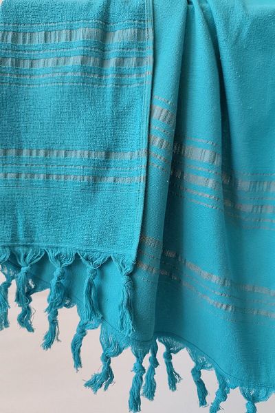 Sevim Striped Towel Peshtemal 90X170Cm - Soft and Highly Water Absorbent - 100% Cotton