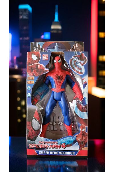 OMZ Fx Man Figure 30cm Spiderman Lighted Star Collection 210035 Educational Toys
