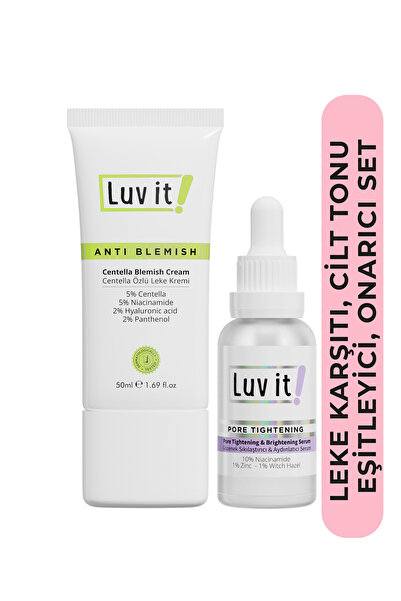 Luv it! Siyah Nokta Gözenek Ve Leke Karşıtı 2’li Cilt Bakım Seti